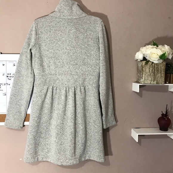 SOLD PATAGONIA Better Sweater Coat Long Gray - Picture 6 of 8